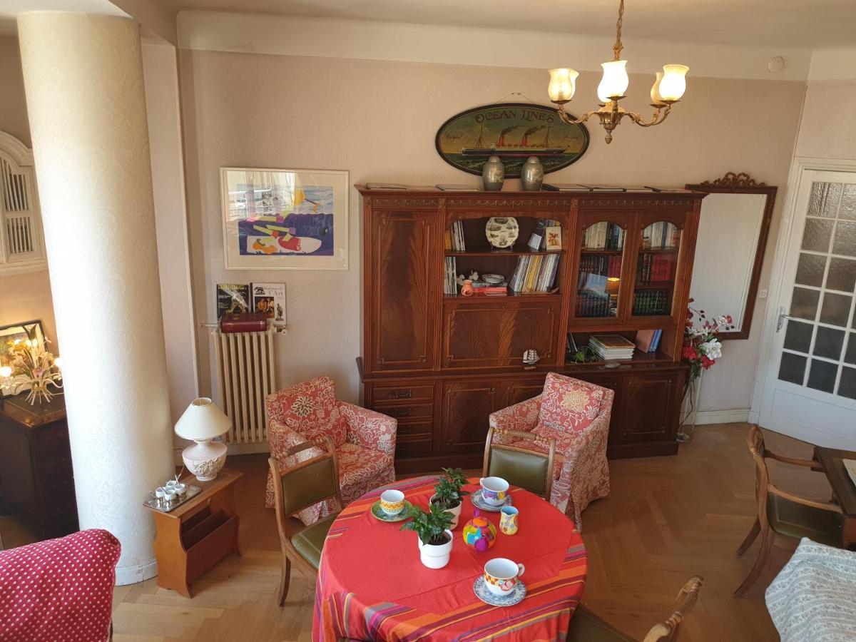 Grand Appartement Art Deco Plein Centre Face Gare Sncf Nicea Zewnętrze zdjęcie